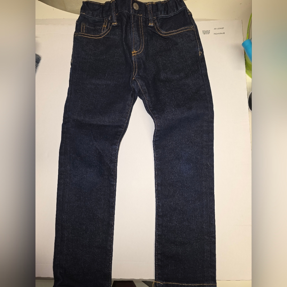 GAP Kids Dark Indigo Slim Jeans Size 6